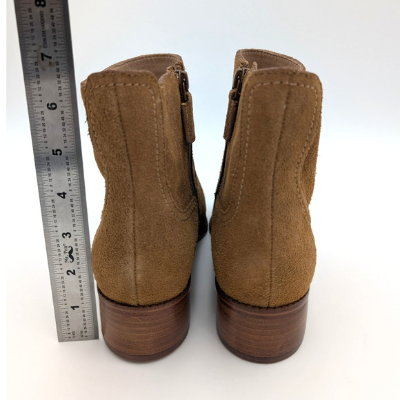 Cole Haan Naia Pointed Toe Block Heel Booties Women's Brown Size US6B EU36.5 - Picture 4 of 8